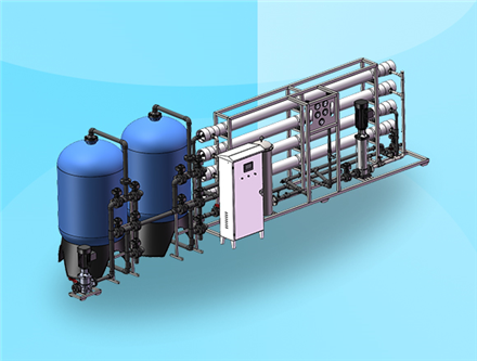 16吨/时反渗透设备 大同纯水设备生产厂家 16吨每小时纯水设备